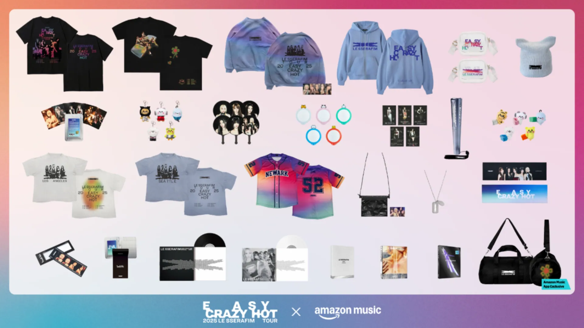 LESSERAFIM HOT ポップアップ HATCHINGROOM バッグ 250307 LE SSERAFIM - 2025 S/S POP UP 