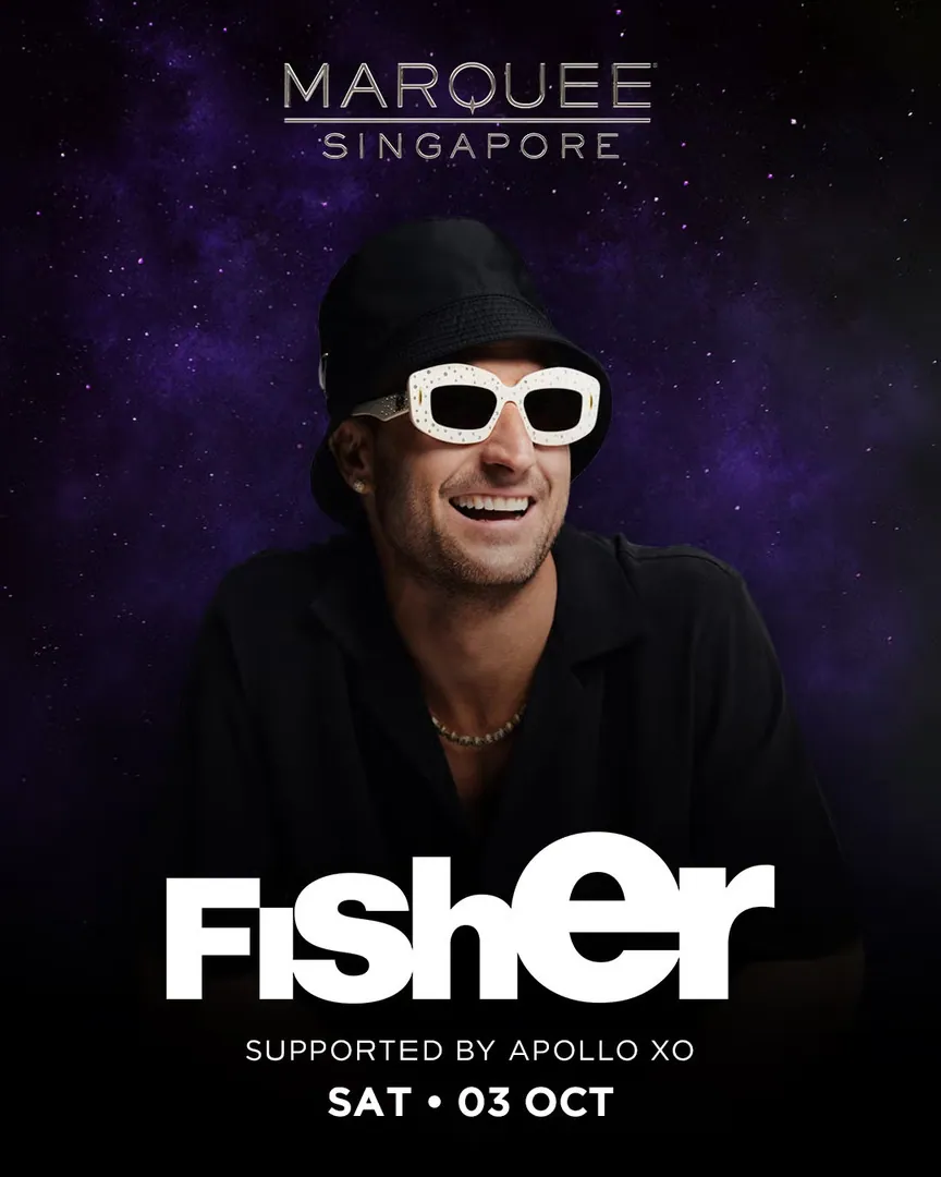 Nico Moreno, FISHER, Diplo, Anyma, Martin Garrix, and More Headline MARQUEE Singapore's Exciting October Lineup 12 Fisher