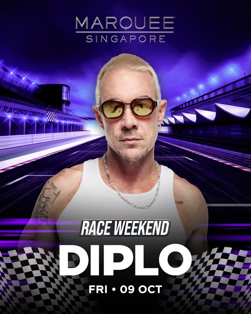 Nico Moreno, FISHER, Diplo, Anyma, Martin Garrix, and More Headline MARQUEE Singapore's Exciting October Lineup 13 Diplo