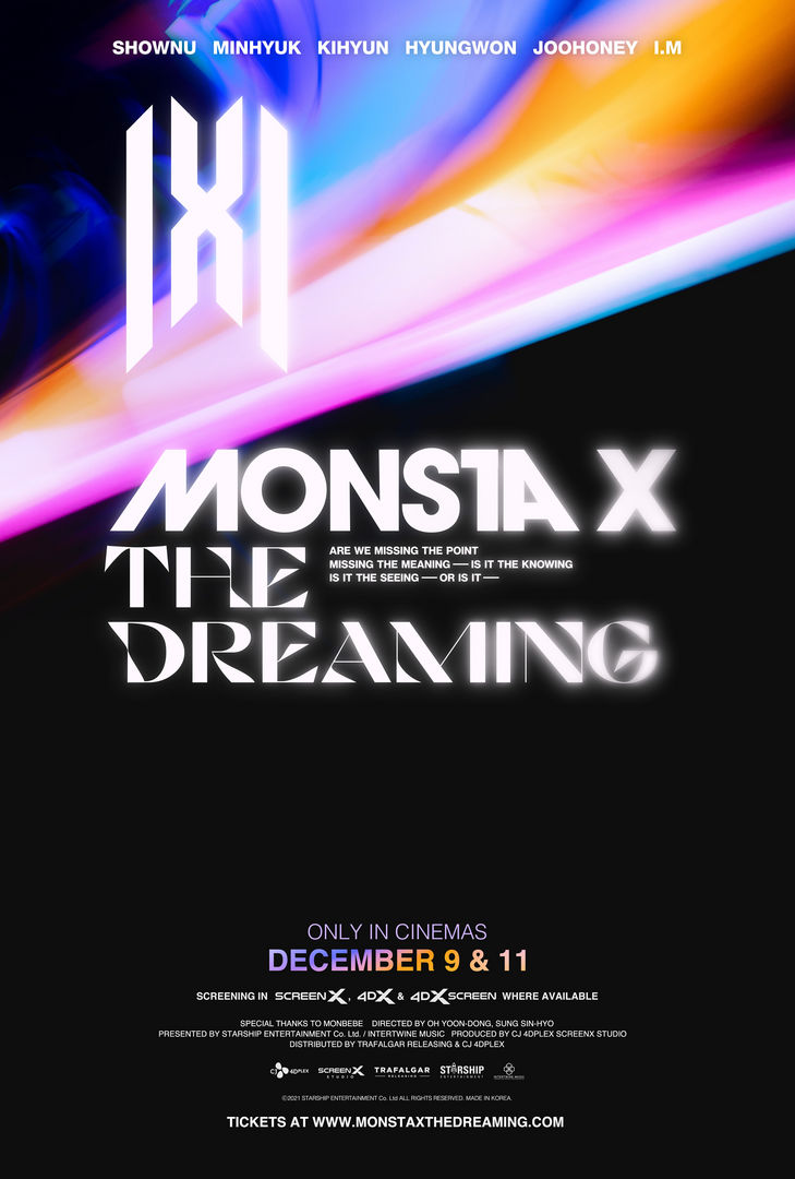 MONSTA X announce new film 'MONSTA X : THE DREAMING' coming this