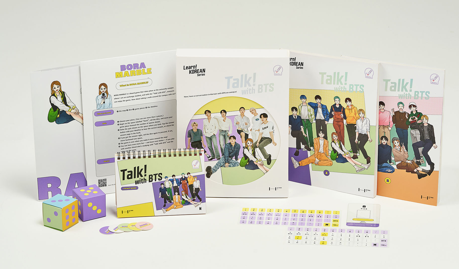 HYBE launches new Korean language study package 'Talk! with BTS' |