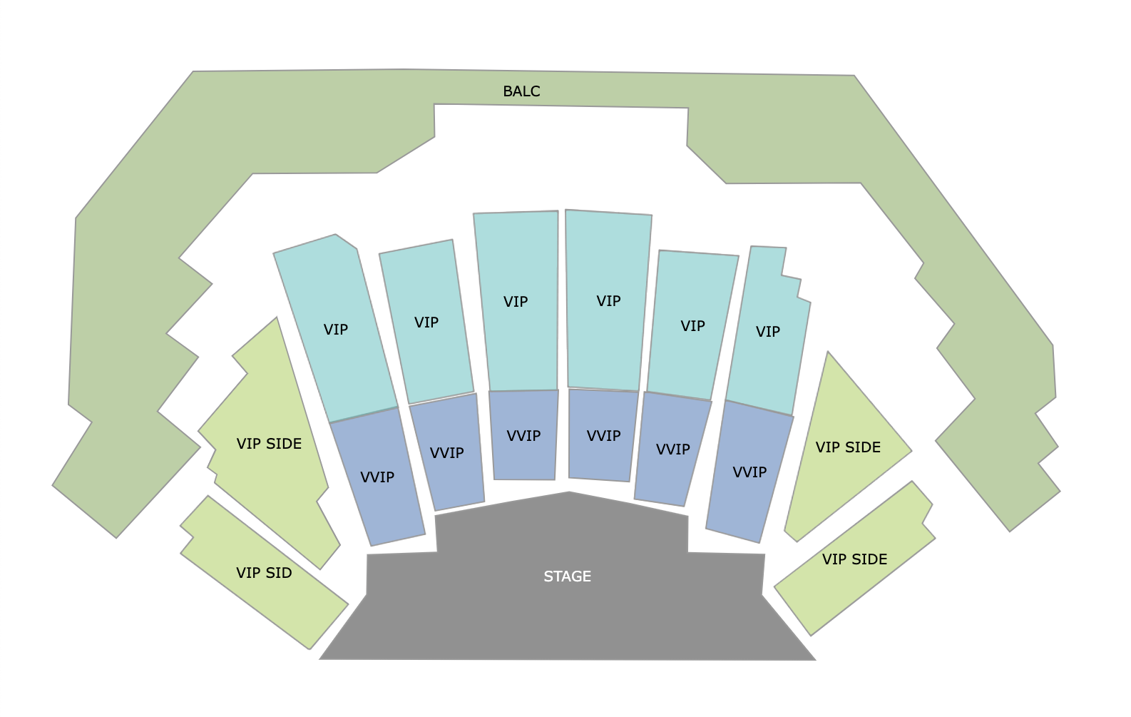 Keybank Pavilion Seating Chart With Seat Numbers Two Birds Home