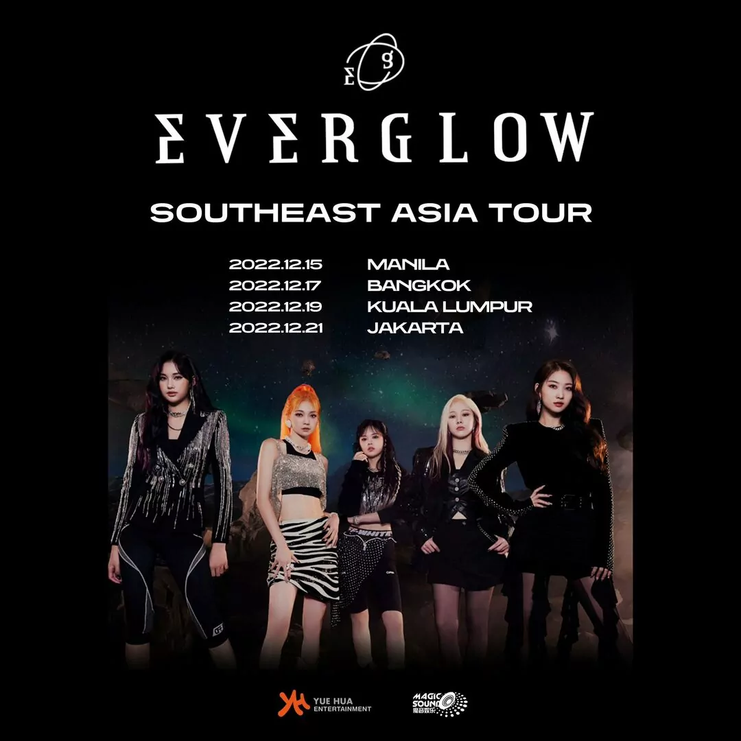 EVERGLOW announce Southeast Asia Tour – Manila, Bangkok, Kuala Lumpur,